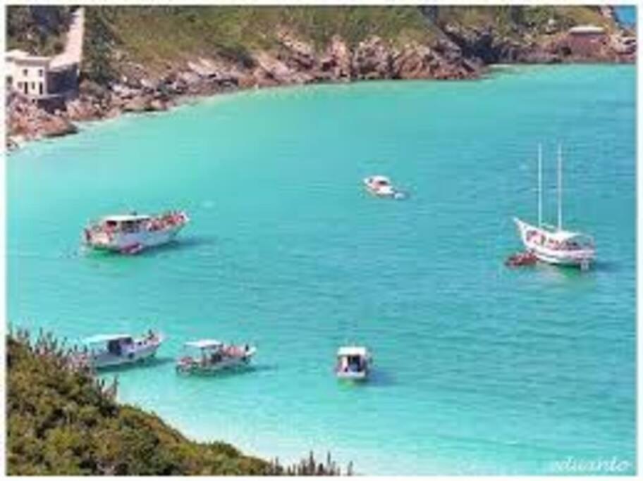 Апартаменты Caribe Brasileiro A 2 Passos Da Areia Арраял-ду-Кабу Экстерьер фото