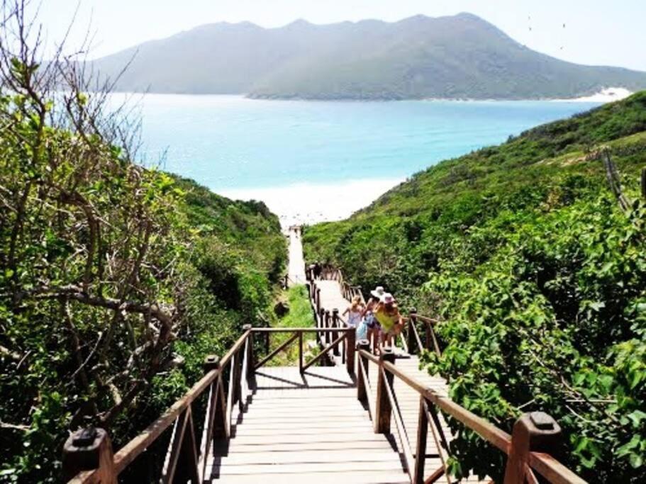 Апартаменты Caribe Brasileiro A 2 Passos Da Areia Арраял-ду-Кабу Экстерьер фото